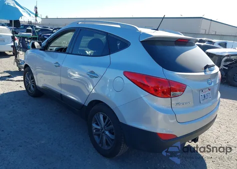 2015 Hyundai Tucson Se from USA, damaged, VIN KM8JU3AG8FU050681